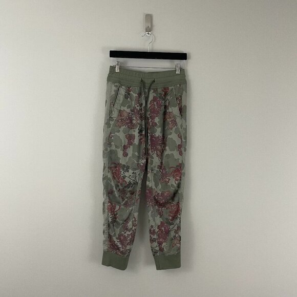 Anthropologie The Nomad Floral Pull On Joggers Size XS - Picture 1 of 7